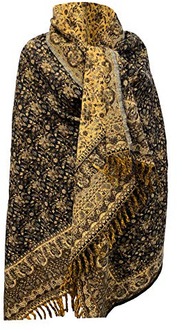 SCHWARZE WOLLE DECKEN BLUMEN WINTER SCHAL WRAP PURE YAK WOLLE SCHAL DEKORATION WOLLE DEKORATION WOLLE DECKEN UNISEX ÜBERSIZED DOPPELSEITIGEN LUXUS WOLLE SCHAL GESCHENK