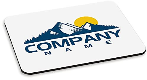Personalised Mouse Mat Pad Custom Company Business Logo Any Photo Rectangular