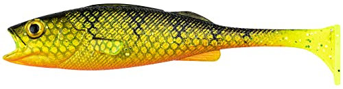 LMAB KØFI (KÖFI) Perch Shad 23 cm - 88g - Hechtköder Bigbait Farbe Natural Perch