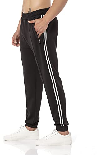 Redbridge Herren Sweathose lang Jogginghose Trainingshose Schwarz L Regulär