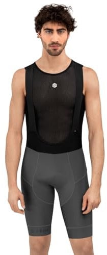 SIROKO - Fahrrad-Trägerhose SRX Maxim - XXL - Grau/Schwarz