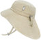 Jan & Jul Schnell Trocknender Kinder Sonnenhut, Schirmmütze UV-Schutz (XL: 5-12 Jahre, Wheat)
