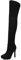 ticticlily Botas Mujer Altas Rodilla Gamuza Invierno Cálidas Largas Boots con Cordones B Negro 42 EU