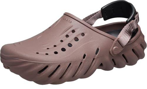 Crocs Unisex Adult Echo Clog, Truffle, 10 UK Men / 12 UK Women