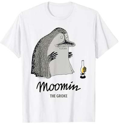 Mumin The Groke mit Lampe T-Shirt