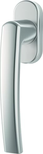 Roto Window Handle Line Natural Silver with Screws Square Pin 7 x 37 mm