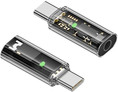 SinLoon USB C to 3.5mm Audio Adapter - USB Type C to Aux Female Headphones Jack DAC - Suitable for USB C Devices Without 3.5mm Interface