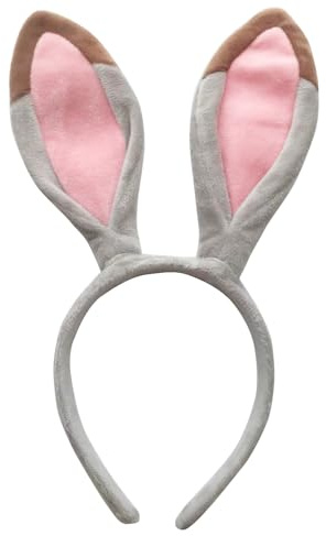 Cartsyou Rabbit Headband Hairband Head Hoop Animal Ears Halloween Christmas Costume Cosplay Women (I)
