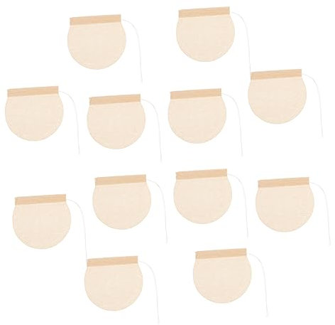 COLLBATH 100 Stück Leere Papierteebeutel Loser Teebeutel Dekokt-teebeutel Für Blatttee Kräuterteebeutel Wiederverwendbar Beutel