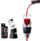 Jomdjmskes Aérateur et Décanteur à Vin, Carafe Decanter Vin, Carafe à Décanter, Decanteur Aérateur Vin avec Support, Bec Verseur Vin avec Filtre Anti-Gouttes, Coffret Cadeau Homme Parfait pour Amateur
