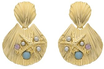 LUXENTER Zintol Ohrringe aus 18-karätigem Gelbgold