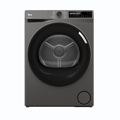 Hoover Pro Dry Series 3 Heat Pump Tumble Dryer, 10kg, Graphite, A++ | Hygiene Cycle, Sensor Dry, hOn App, Freestanding, 15 Programmes, 60x60x85cm, HBR 10N2BRX-80