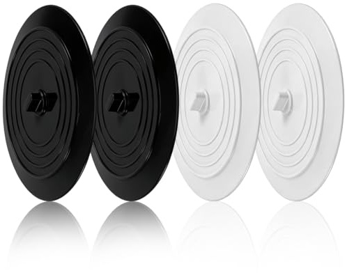 4 Piezas Tapón Universal de Silicona para El Desagüe
