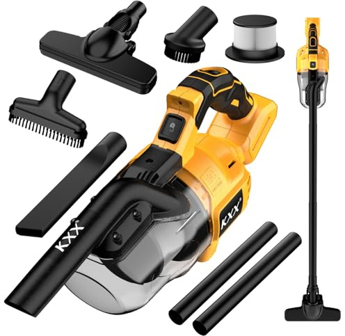 Kabelloser Staubsauger, 5-in-1-Handstaubsauger mit 500-W-Motor und HEPA-Filtration für die Hausreinigung