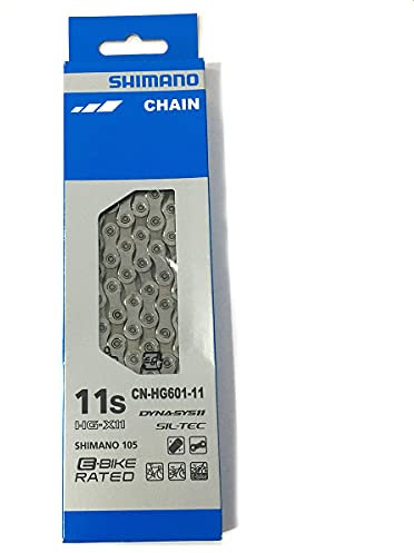 SHIMANO Shimano Chain Hg 601 E-Bike, Single, 11-speed, 138 links, Black