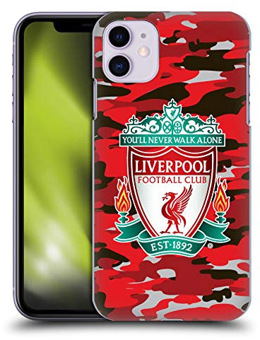 Head Case Designs Officially Licensed Liverpool Football Club Club Colourways Crest Camou Hard Back Case Compatible With Apple iPhone 11