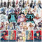 ALTcompluser 50 stk Anime SAO Stickers Sword Art Online Wasserdicht Vinyl Aufkleber für Laptop, Macbook, Gepäck, Skateboard