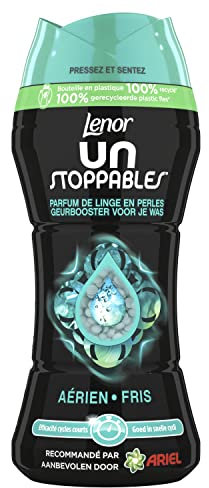 Lenor Unstoppables - Perle profumate per bucato, 16 lavaggi (224 g), freschezza ariosa e continua fino a 12 settimane di conservazione