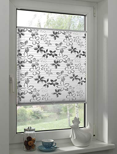 Sunpro24 Plissee auf Maß, Blickdichtes Faltrollo, Klemm-Montage, Sonnenschutzrollo, (B) 20-50 x (H) 20-80 cm, Bunt
