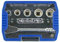 MichaelPro MP012005 1/4 Micro Bit Ratchet Mini Screwdriver High Torque 17 in 1 Close Quarter Ratchet with Bits, Wedge Flutes and Adapter