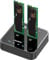SATA Clone Docking station, 5Gbit/s Dual-Bay Tool-Free USB C to SATA Offline Clone Duplicators External Hard Drive Enclosure for B or B&M Key 2242 2260 2280 22110 M.2 SSDs, MAIWO-K3016S
