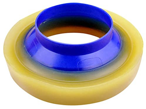 TEHAUX Brida De Inodoro Universal, Junta De Sellado SintéTica, Anillo De Cera Para Wc, Anti-Olor Y Anti-Fugas, FáCil InstalacióN, 13x13x5 Cm