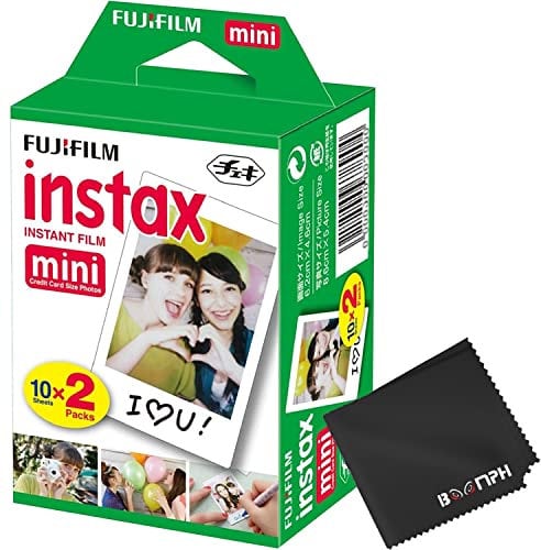 Boomph Instax Mini Multi Color Film 100 Sheets 800 ISO Daylight