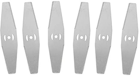 Carriere 6 StüCk Metall Rasentrimmer Klinge Faden Trimmerkopf ZubehöR SäGebläTter RasenmäHer Armaturen