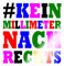 Spreadshirt Kein Millimeter Nach Rechts Bunt Gegen Rechts Sticker, max. 10x10 cm, 10 x 10 cm, Transparent glänzend