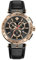 Versace Herren Analog Quarz Uhr mit Leder Armband VE6CA0323
