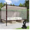Pavillon Seitenwände Transparent Klare Plane wasserdichte Transparente Plane mit ÖSen PE Abdeckplane, 0.12mm für Terrasse Pavillon Gewächshaus, Anpassbar LVTFCO (Color : Clear, Size : 1.5x3m)