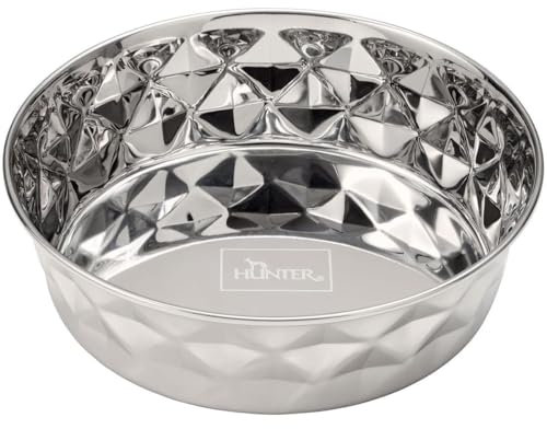 Hunter Silicone Stainless Steel Dog Feeder 550 ml