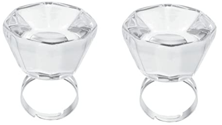 IWOWHERO 2stücke Cup Für Wimpernverlängerung Einstellbarer Pigmentring Für Eyelash Extensions Und Tattoo-anwendungen Multifunktionale Halterung Für Gel Und Primer