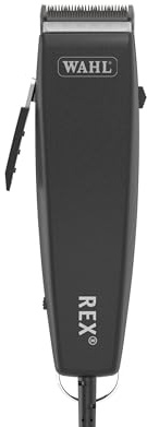 Wahl Rex Professional Corded Animal Clipper - Tondeuse à fil pour animaux - Outil de toilettage silencieux pour chiens et chats de taille moyenne - Lame de précision en métal