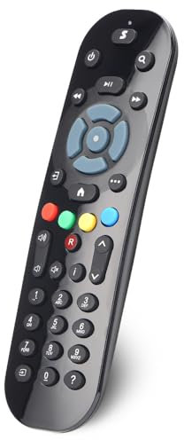 Gvirtue Fernbedienung kompatibel mit Allen Sky Q Fernbedienung, Sky Q Box, Sky Q TV Box, Sky Q Mini Box und Sky Q Silver Box (ohne Touch, ohne Sprachsteuerung)