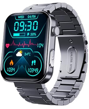 Healthy smart management watch,2.10HD Screen,With ECG, BMI, HRV, sleep other data monitoring. A watch with one-touch SOS function and fall detection,for health-conscious and fitness enthusiast