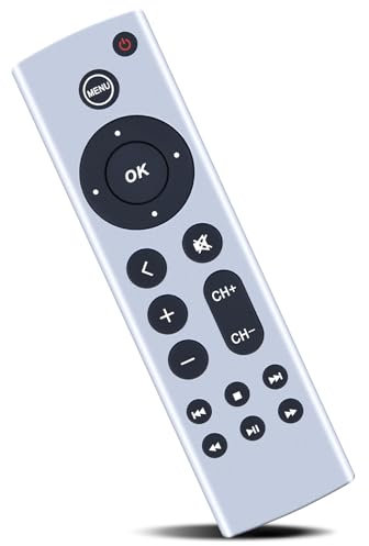 MOVHEIYL Telecomando di ricambio per Apple TV Gen 1 2 3 4 per Apple TV 4K / HD A2737 A2169 A1842 A1625 A1427 A1469 A1378 A1218 A2843