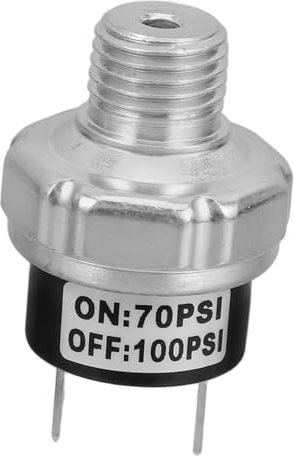 FOYTOKI Luftkompressor Druckschalter Druckregelventil Klein Mehrzweck Druckschalter Für Wasser Gas Öl Präzise Druckkontrolle