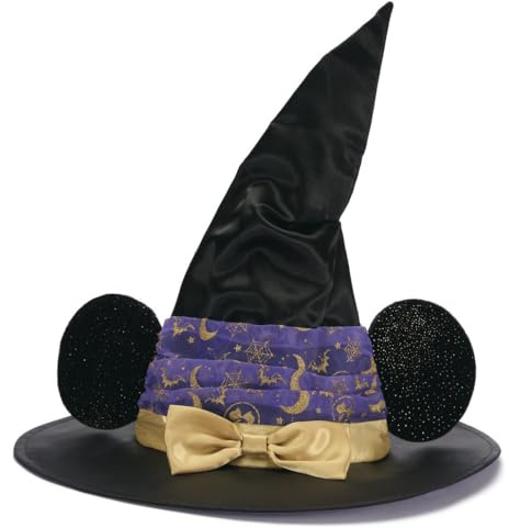 Disney Store Official Minnie Mouse Witch's Hat for Kids, Halloween, Fancy Dress and Roleplay Accessory