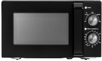 Techomey Micro-ondes 20L, Micro onde 700W, 5 Niveaux de Puissance, Chauffage Uniforme, Minuterie 35min, Compact Facile à Utiliser pour Décongélation et Chauffage Quotidien, Blanc