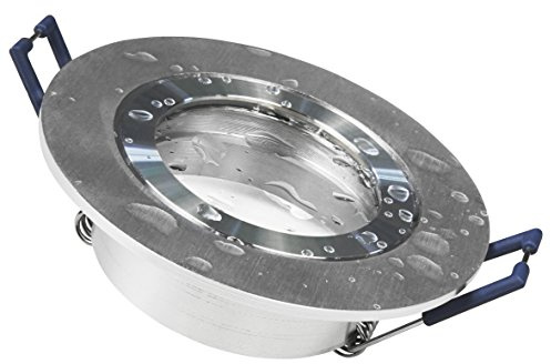 McShine - Einbaurahmen für Halogen und LED Strahler | DL-54 | rund, Clip-Verschluss, IP44, Bi-Color