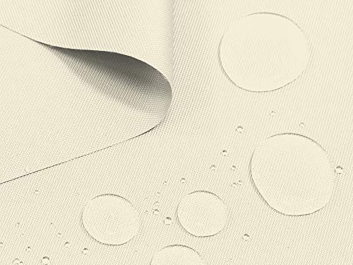 OXFORD 600D Polyester Stoff OUTDOOR wasserdicht Meterware PVC 69 Beige