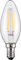 goobay 45620 E14 LED Kerze Kristallklar/LED Filament Mini-Globe Glühlampe für E14 Fassung / 4 Watt entspricht 37 Watt Glühbirne/Verbrauch 4 kWh/1000 h/Warmweiß Lampe/A++