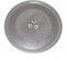Yourspares Microwave Turntable Glass Plate Fits AEG, Baumatic, Belling, Breville, Cookworks and Currys 255mm