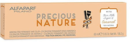 Alfaparf Milano Precious Nature Warme Brauntöne 5.35 Kastanienbraun Gold Mahagoni, 60 ml