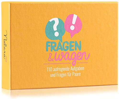 Fragen&Wagen - Mit diesen Karten des Wahrheit oder Pflicht Spiel Wird euer nächster Abend garantiert unvergesslich - Als Geschenk für deinen Partner, Paare, Pärchen oder zum Jahrestag