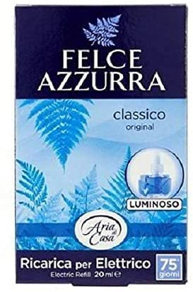 3x Felce Azzurra Aria Casa Classic refil room freshener room air cleaner 20 ml.
