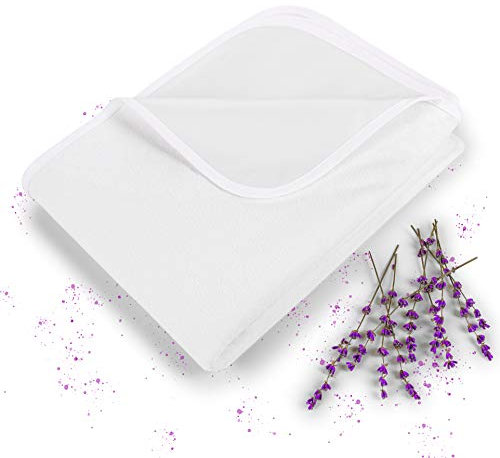 Blumtal Matratzenschoner 90x190cm 2er Set - wasserdichte Matratzenauflage 90x190cm aus 80% Baumwolle - Oeko-TEX zert. Inkontinenzunterlage waschbar bis 95 °C - knisterfreier Bett Topper