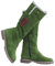 Onsoyours Stivali Donna Stivaletti Invernali Scarpe Cotone Outdoor Stivali da Neve Caldo Peluche A Verde 39 EU