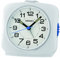 Seiko Clock Wecker analog weiß QHE194W